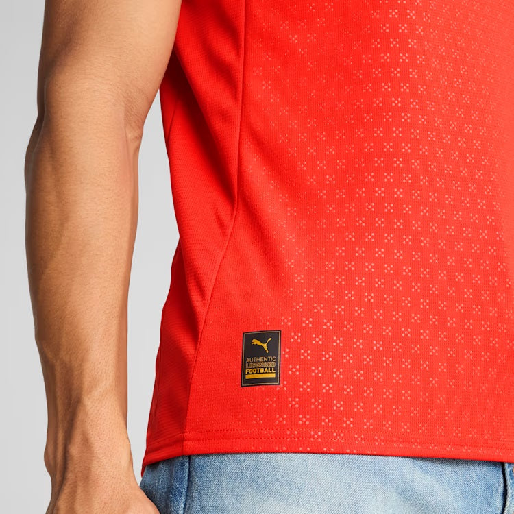 Portugal National Team FIFA Puma Men Red 2024/25 Replica Jersey product image 6, provided for visual reference and product