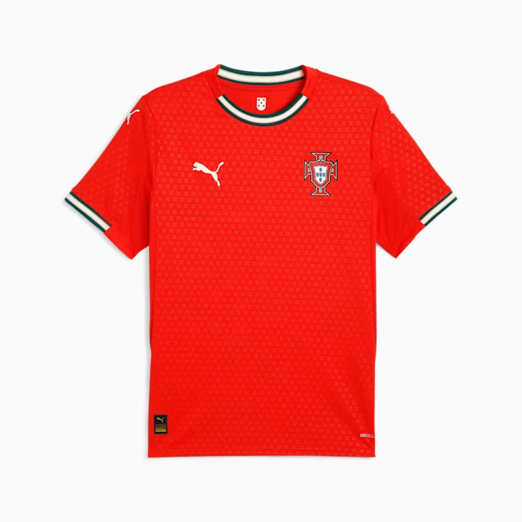 Portugal National Team FIFA Puma Men Red 2024/25 Replica Jersey product image 1, provided for visual reference and product
