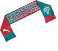 Portugal National Team FIFA Puma Green/Red Culture Scarf product image 1, provided for visual reference and product detail