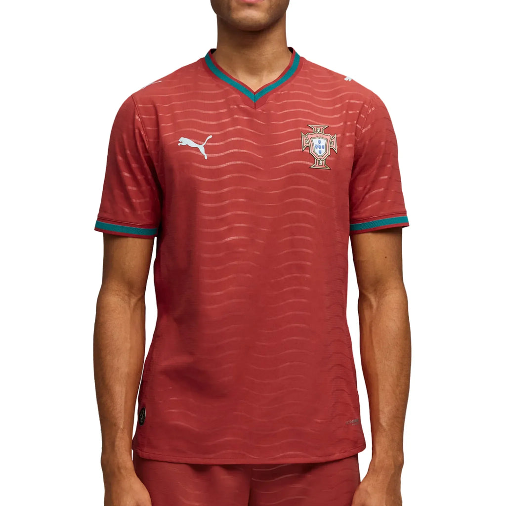 Portugal National Team FIFA Puma Men Red 2026/27 Home Authentic Jersey product image 3, provided for visual reference and