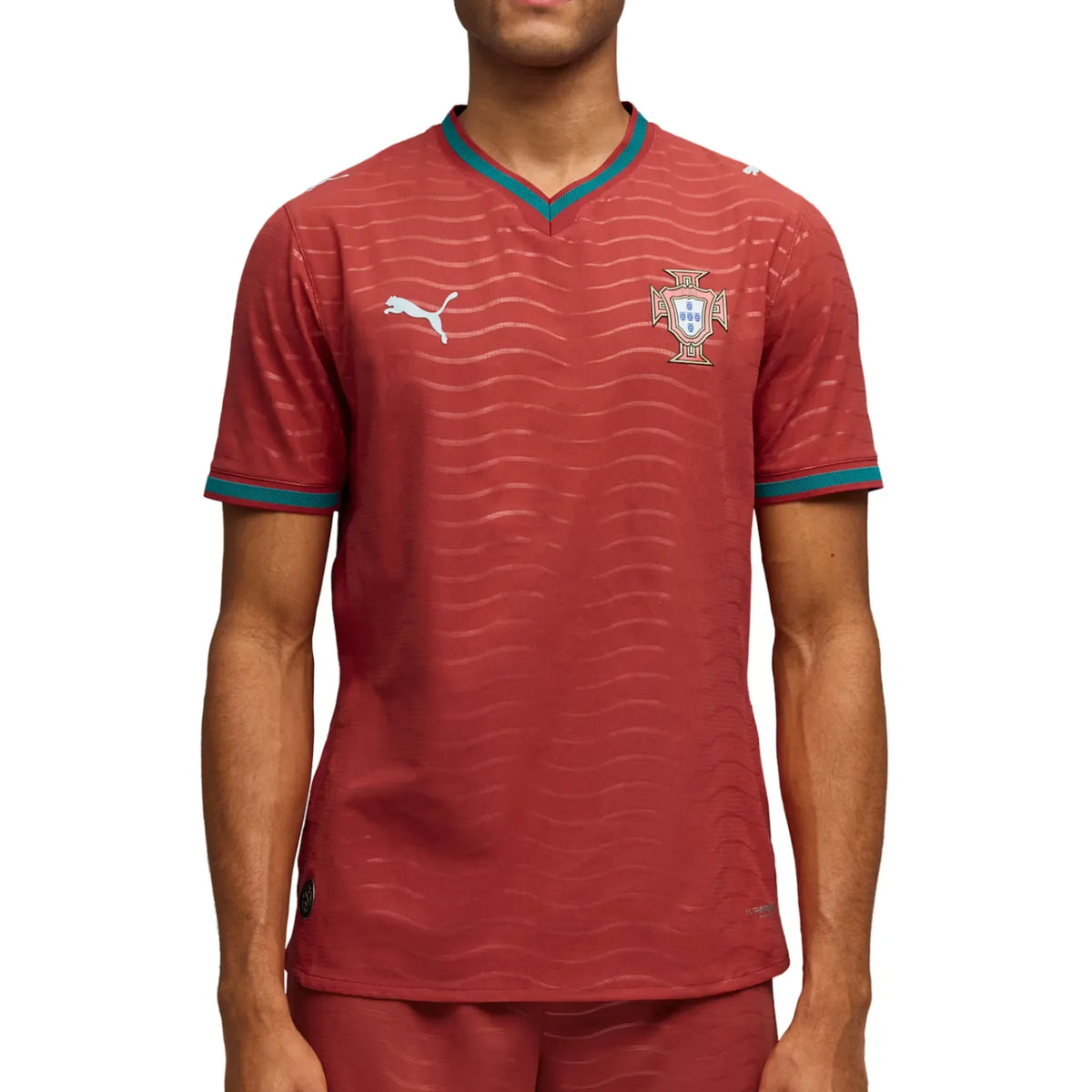 Portugal National Team FIFA Puma Men Red 2026/27 Home Authentic Jersey product image 3, provided for visual reference and