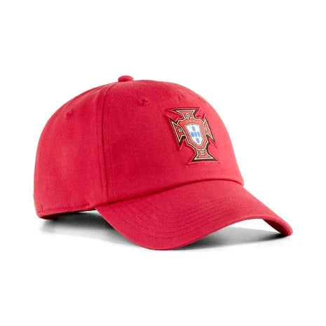 Portugal National Team FIFA Puma Men Red Essentials Adjustable Hat product image 1, provided for visual reference and
