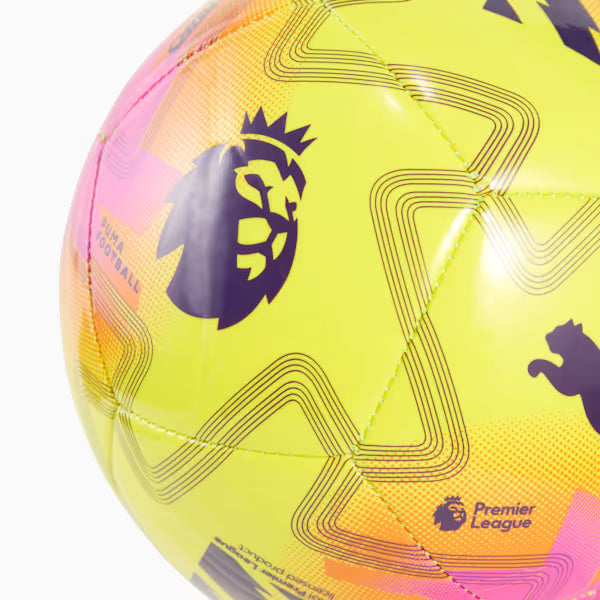 Premier League Lights Puma 2025/26 Orbita Mini Soccer Ball product image 1, provided for visual reference and product detail