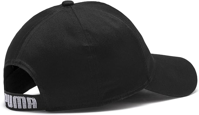Puma Men Black Liga Stretch Fit Hat product image 2, provided for visual reference and product detail review