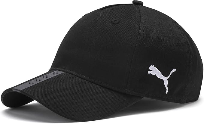 Puma Men Black Liga Stretch Fit Hat product image 1, provided for visual reference and product detail review