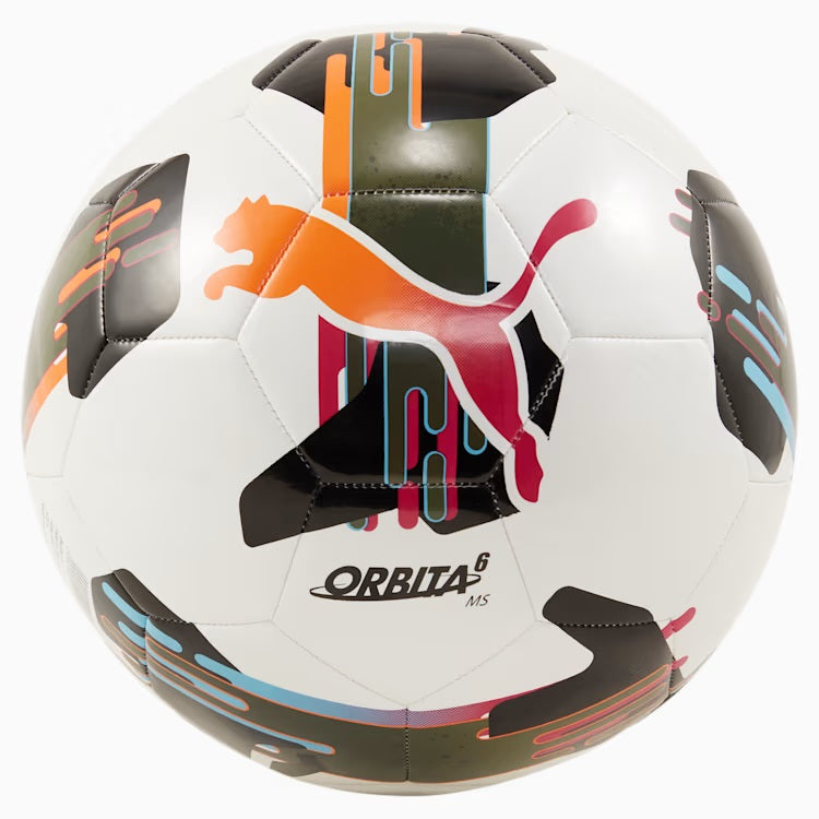 Puma Orbita 6 MS Soccer Ball product image 1, provided for visual reference and product detail review