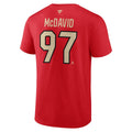 Connor Mcdavid Canada NHL 4 Nations Face-Off Fanatics Branded Men Red Authentic T-Shirt product image 1, provided for visual