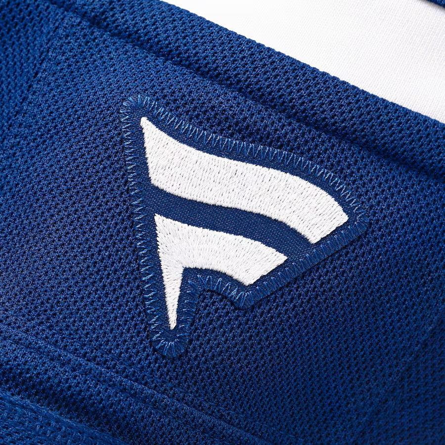 Quinn Hughes Vancouver Canucks NHL Fanatics Branded Men Royal Blue Premium Jersey product image 6, provided for visual