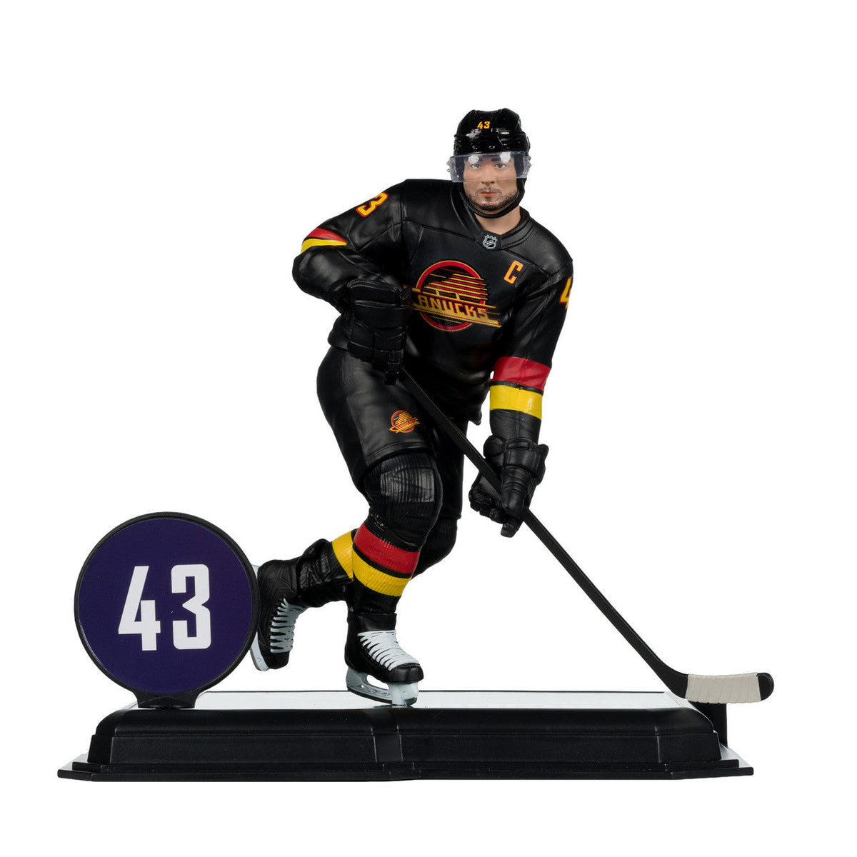 Quinn Hughes Vancouver Canucks NHL McFarlane Toys Alternate Uniform Legacy Series 7" Action Figure product image 4, provided