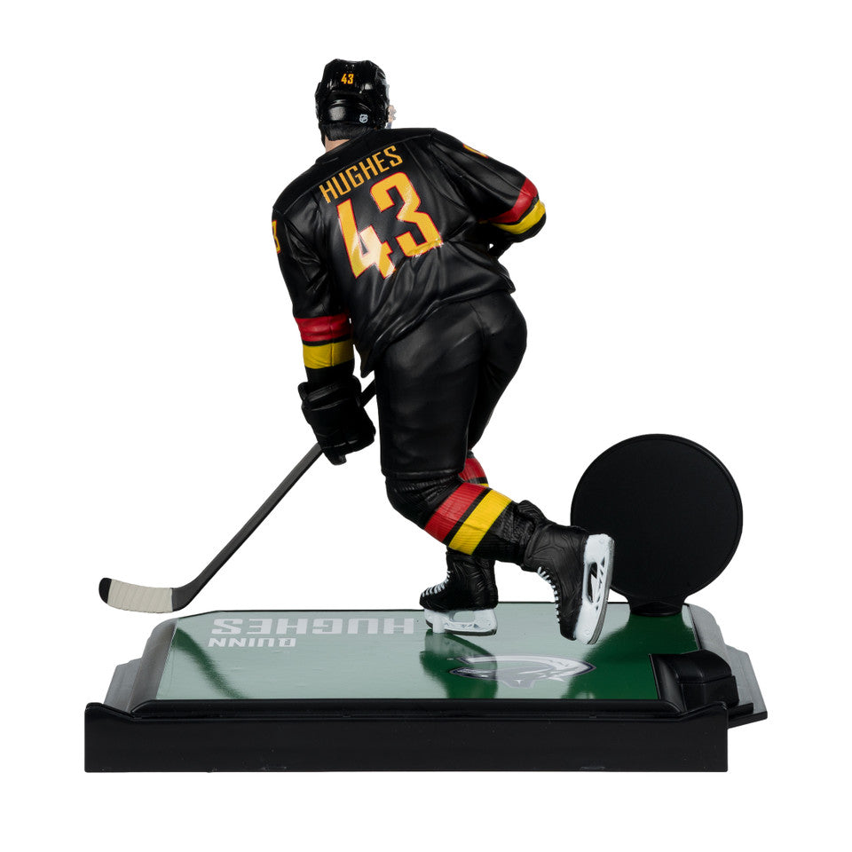 Quinn Hughes Vancouver Canucks NHL McFarlane Toys Alternate Uniform Legacy Series 7" Action Figure product image 5, provided