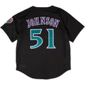 Randy Johnson Arizona Diamondbacks MLB Mitchell & Ness Men Black 1999 Authentic BP Jersey product image 1, provided for