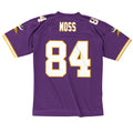 Randy Moss Minnesota Vikings NFL Mitchell & Ness Men Purple 1998 Legacy Replica Jersey product image 1, provided for visual