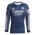 Real Madrid La Liga Adidas Men Navy 2025/26 Replica Long Sleeve Jersey product image 1, provided for visual reference and