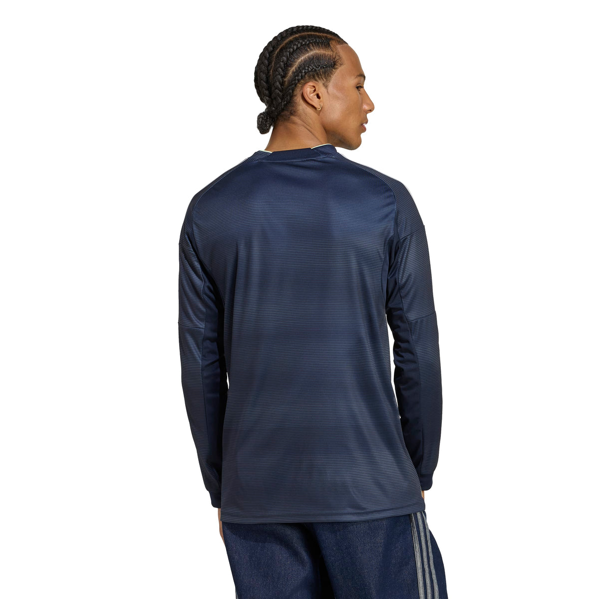 Real Madrid La Liga Adidas Men Navy 2025/26 Replica Long Sleeve Jersey product image 4, provided for visual reference and