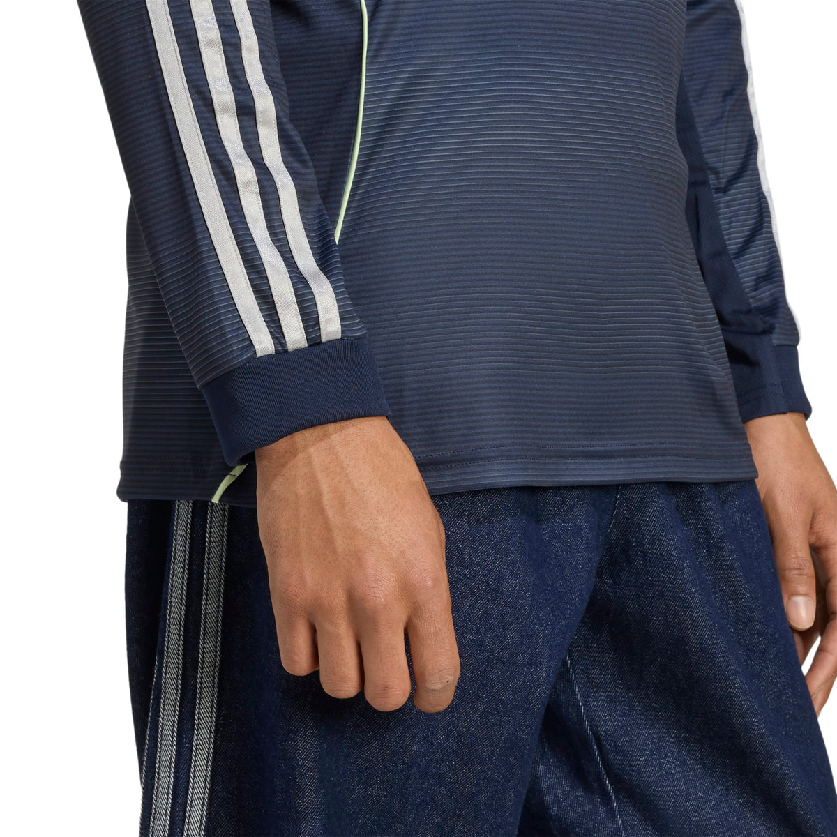 Real Madrid La Liga Adidas Men Navy 2025/26 Replica Long Sleeve Jersey product image 7, provided for visual reference and