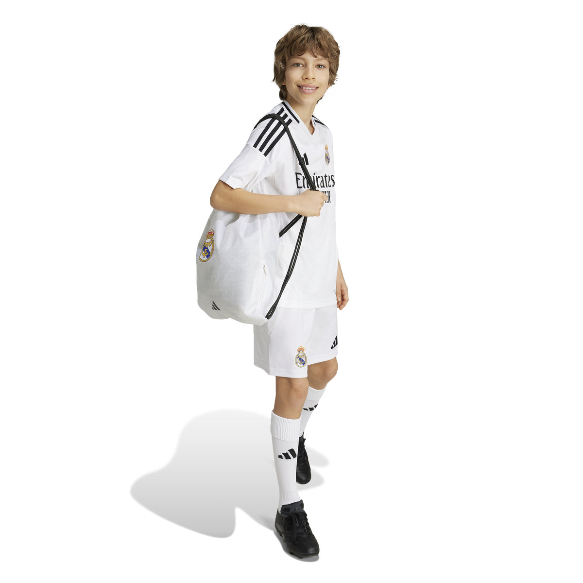 Real Madrid La Liga Adidas Youth White 2024/25 Replica Home Jersey product image 6, provided for visual reference and