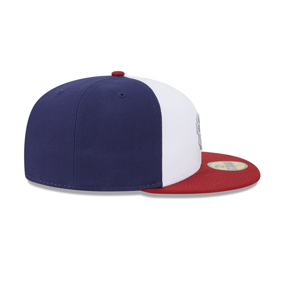 Round Rock Express MiLB New Era Men White/Red 59Fifty Alternate Authentic Collection Fitted Hat product image 6, provided