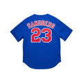 Ryne Sandberg Chicago Cubs MLB Mitchell & Ness Men Royal 1997 Authentic BP Jersey product image 1, provided for visual