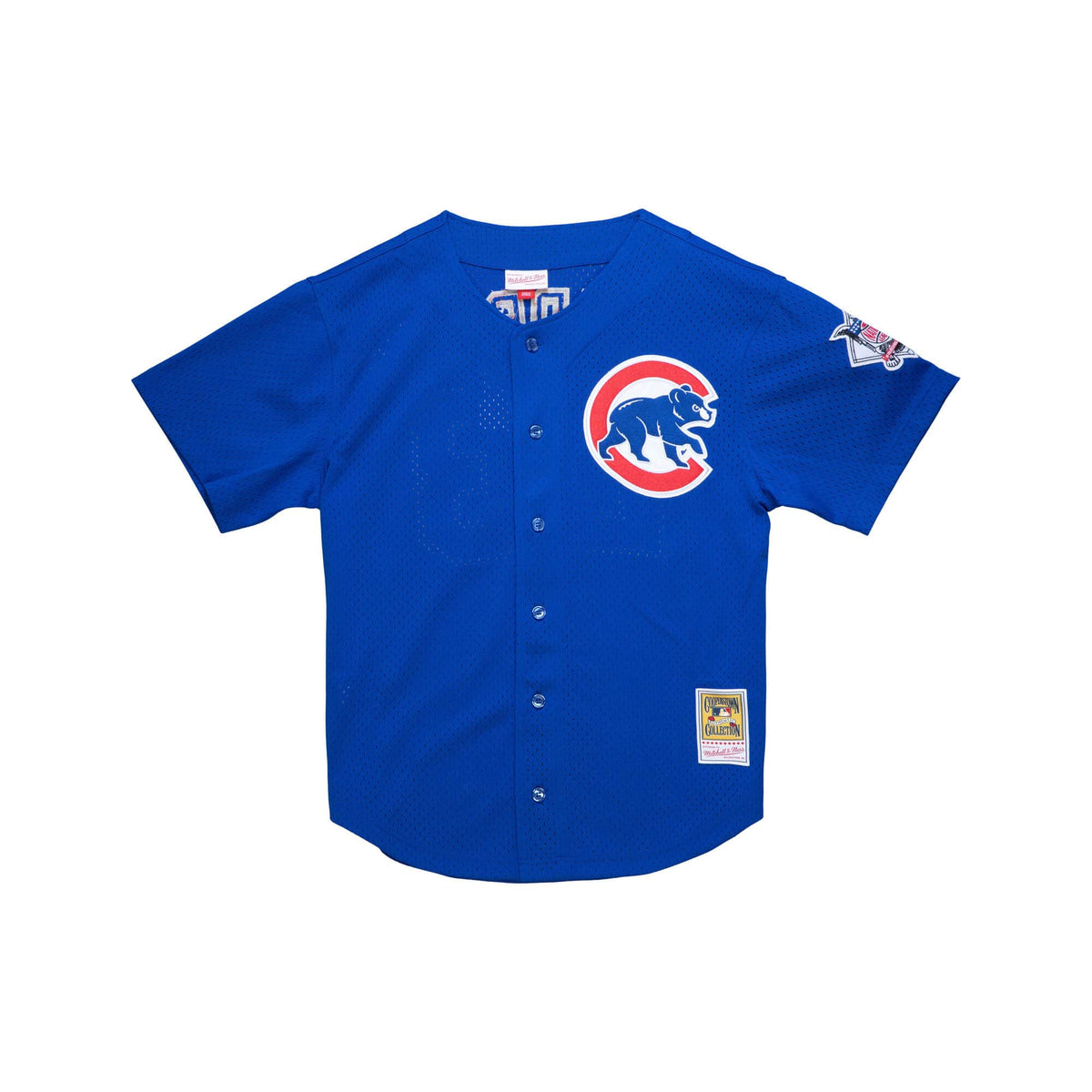 Ryne Sandberg Chicago Cubs MLB Mitchell & Ness Men Royal 1997 Authentic BP Jersey product image 2, provided for visual
