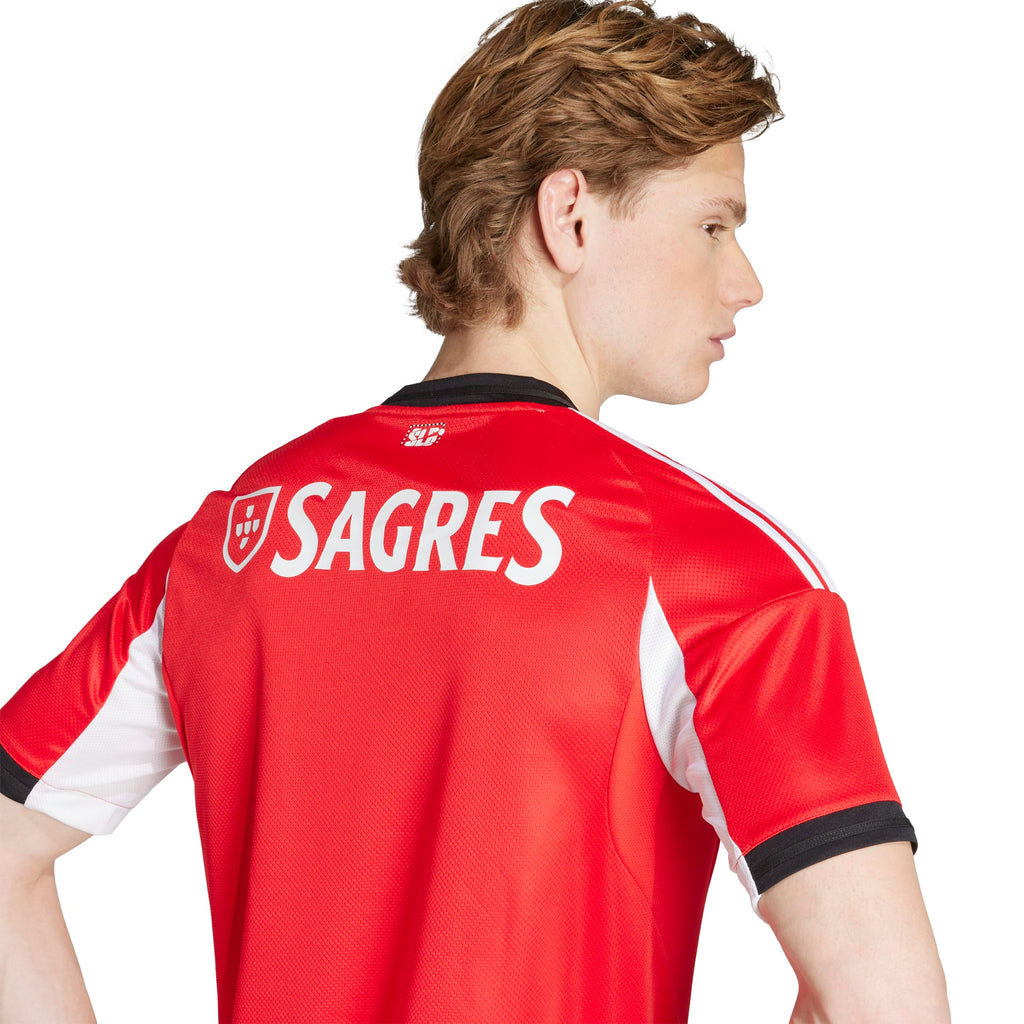SL Benfica LPFP Adidas Men Red 2025/26 Home Replica Jersey product image 7, provided for visual reference and product detail