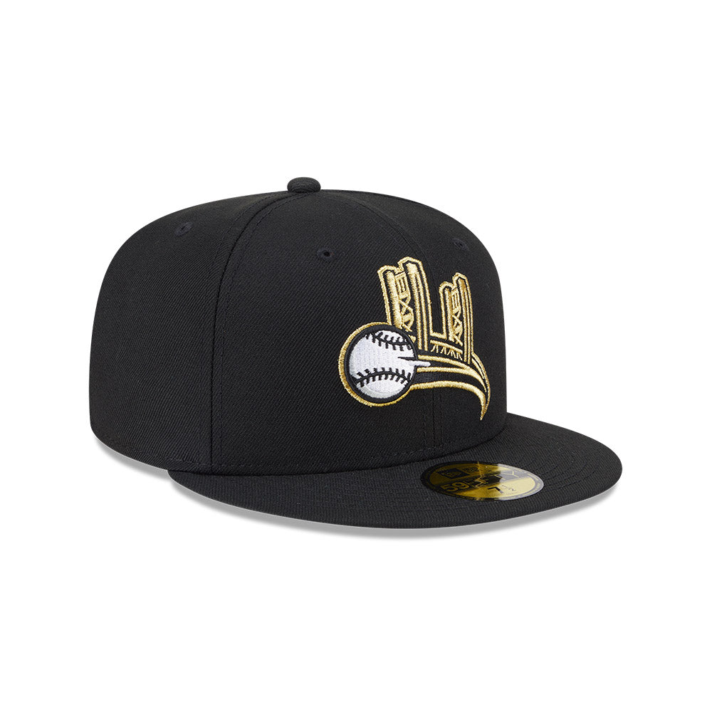 Sacramento River Cats MiLB New Era Men Black 59Fifty Alternate Authentic Collection Fitted Hat product image 4, provided for