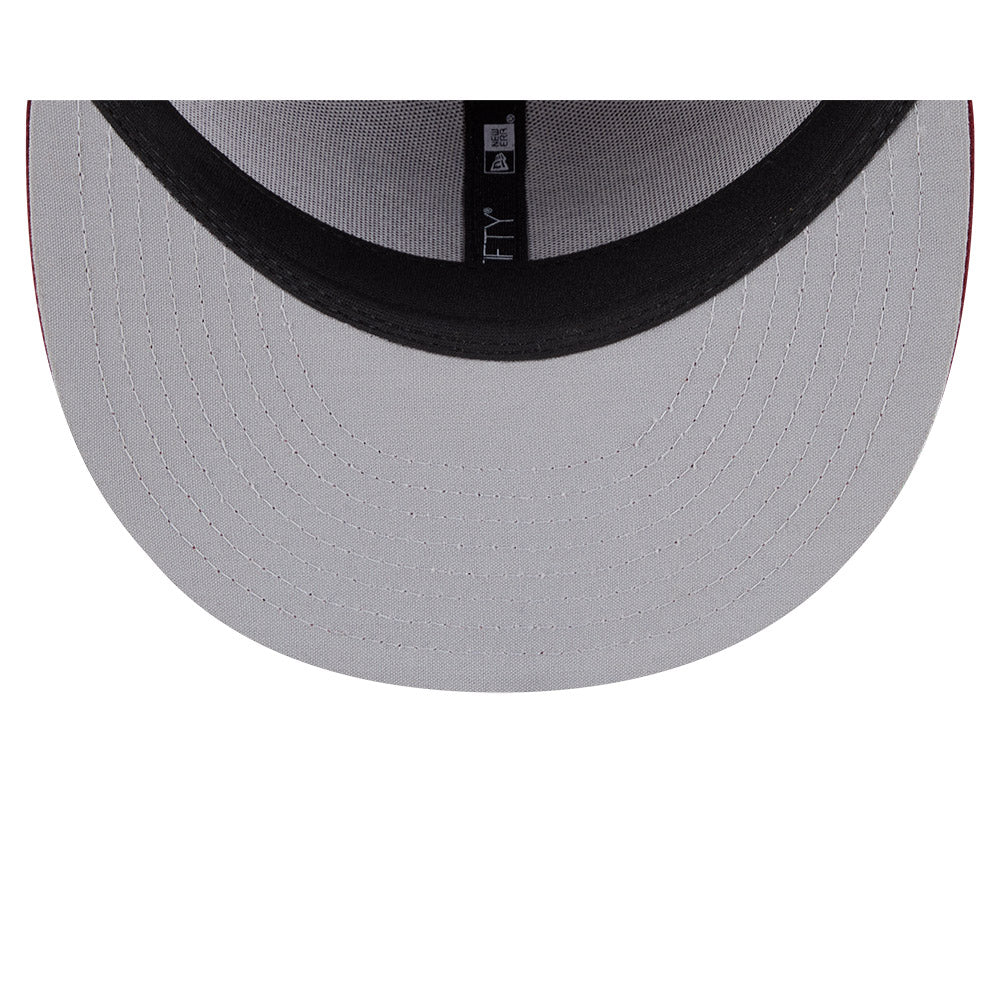 Sacramento River Cats MiLB New Era Men Red 59Fifty Authentic Collection Fitted Hat product image 7, provided for visual