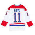 Saku Koivu Montreal Canadiens NHL Mitchell & Ness Men White 1995 Power Play Authentic Jersey product image 1, provided for