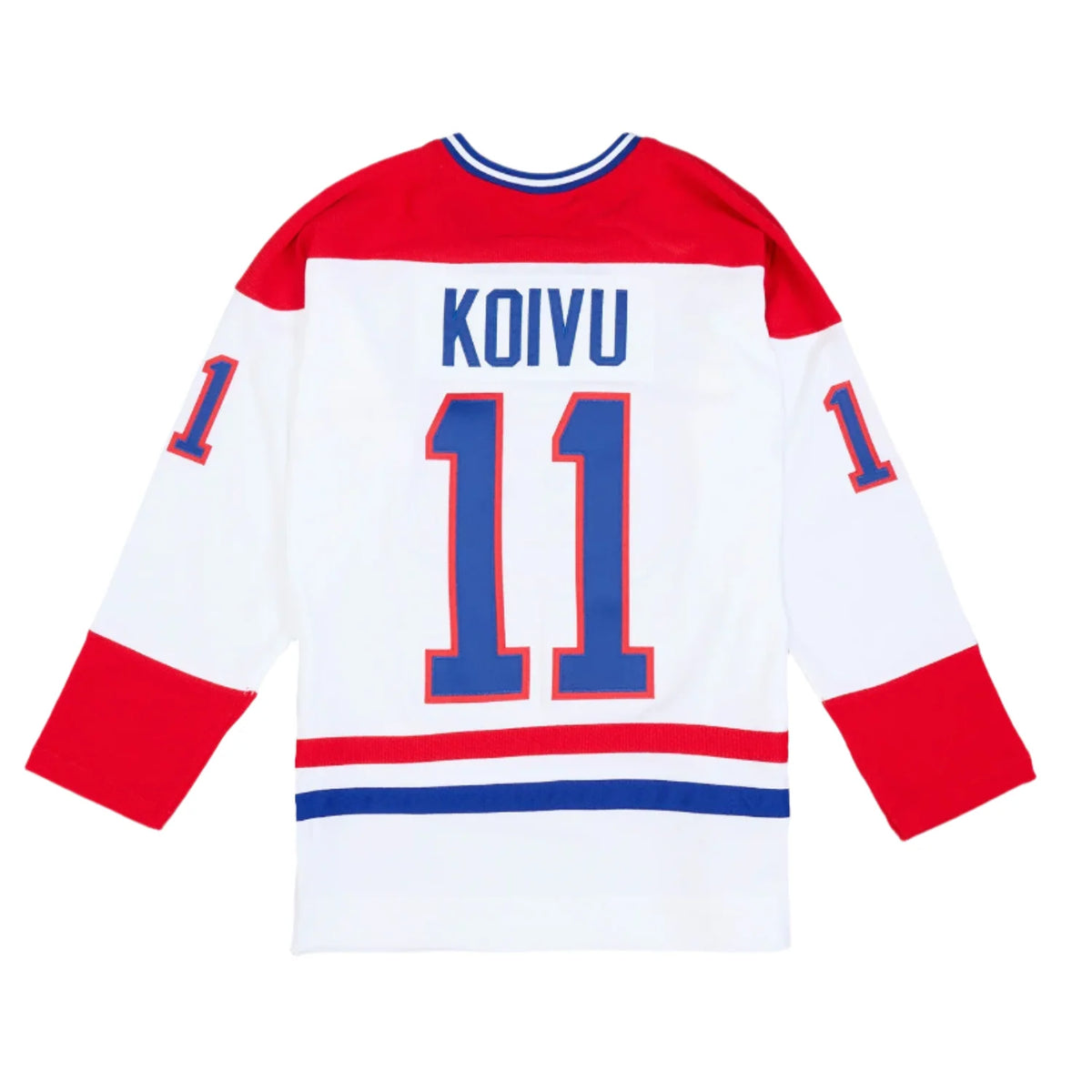Saku Koivu Montreal Canadiens NHL Mitchell & Ness Men White 1995 Power Play Authentic Jersey product image 1, provided for