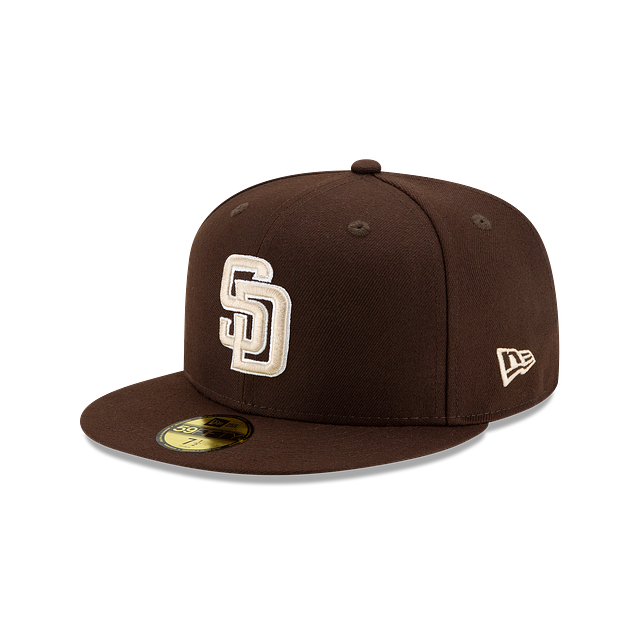 San Diego Padres MLB New Era Men Brown 59Fifty Authentic Collection Alternate Fitted Hat product image 1, provided for