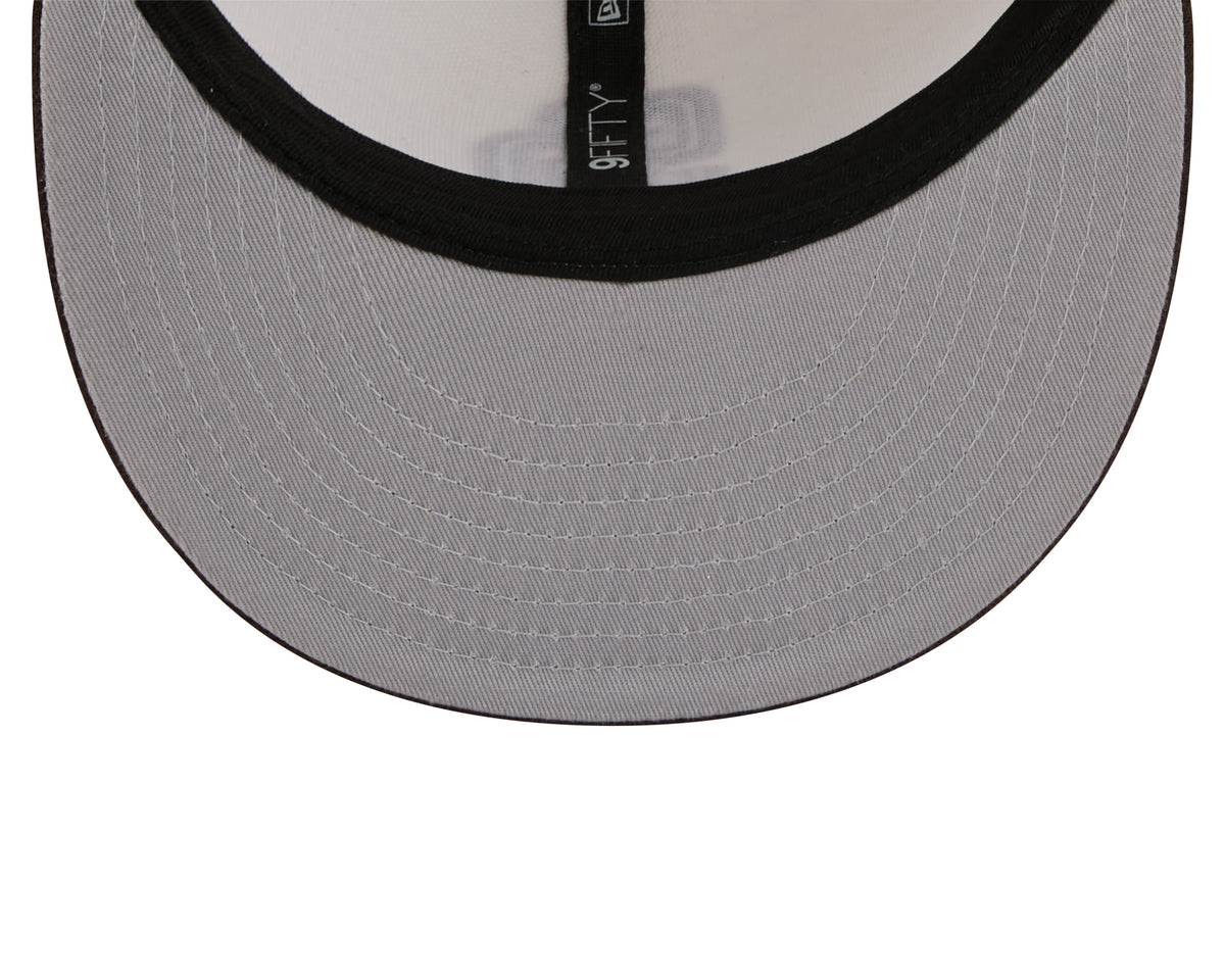 San Diego Padres MLB New Era Men Cream/Brown 9Fifty Mascot Pin Snapback product image 7, provided for visual reference and