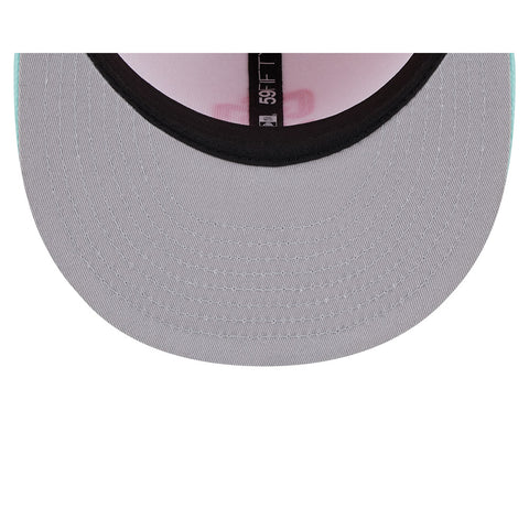 San Diego Padres MLB New Era Men White/Mint 59Fifty 2022 City Connect Fitted Hat product image 7, provided for visual