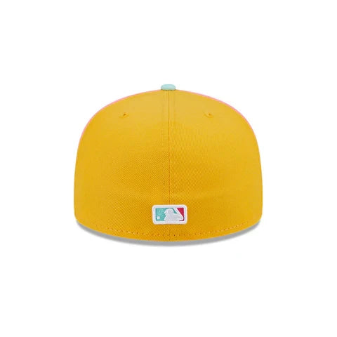 San Diego Padres MLB New Era Men White/Mint 59Fifty 2022 City Connect Fitted Hat product image 2, provided for visual
