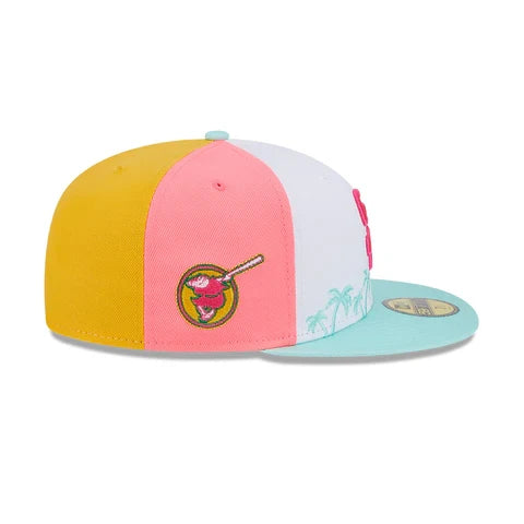 San Diego Padres MLB New Era Men White/Mint 59Fifty 2022 City Connect Fitted Hat product image 6, provided for visual