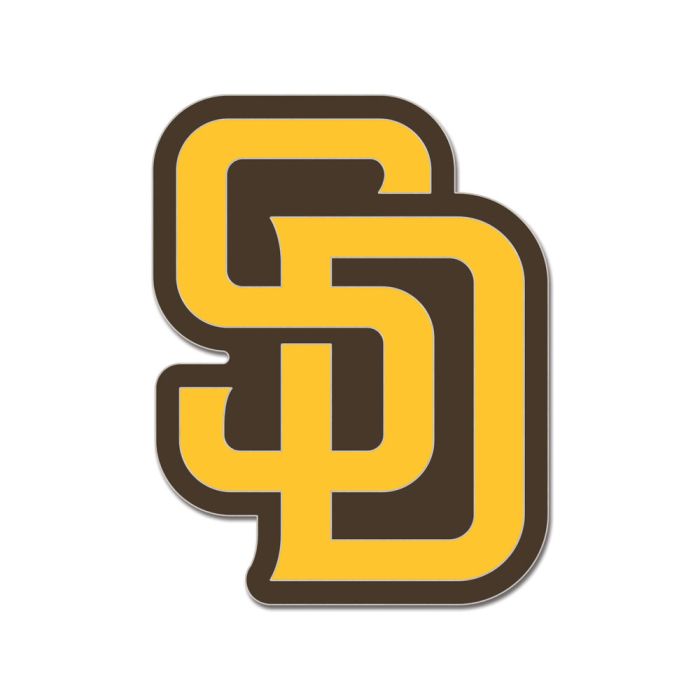 San Diego Padres MLB WinCraft Alternate Logo Collector Enamel Pin product image 1, provided for visual reference and product