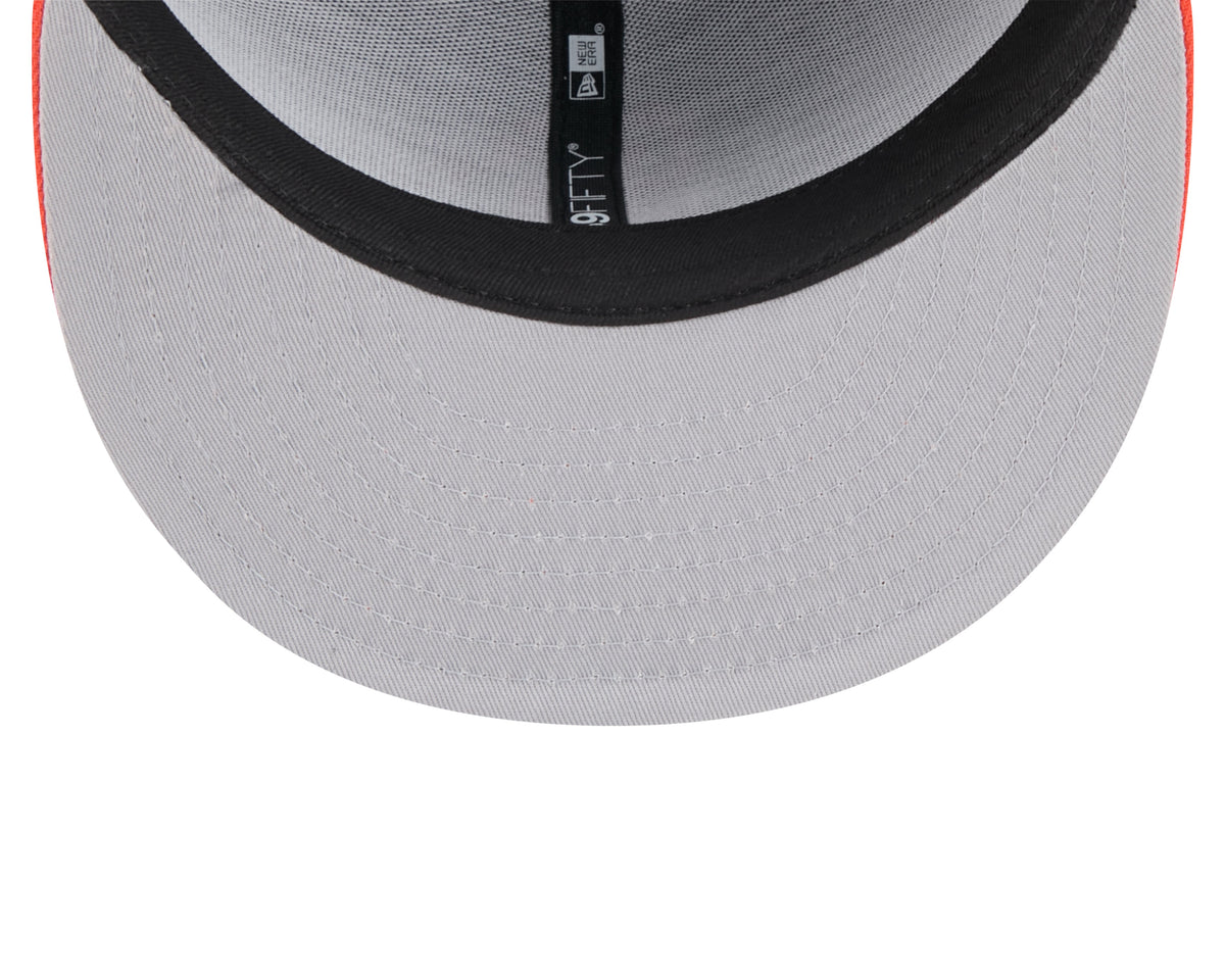 San Francisco Giants MLB New Era Men Black 59Fifty Two Tone Pinstripe Fitted Hat product image 7, provided for visual