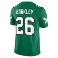 Saquon Barkley Philadelphia Eagles NFL Nike Men Kelly Green Vapor F.U.S.E. Alternate Limited Jersey product image 1,