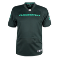 Saskatchewan Roughriders CFL New Era Men Forest Green 2024 Third Replica Jersey product image 1, provided for visual