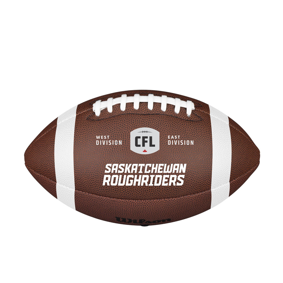 Saskatchewan Roughriders CFL Wilson Backyard Legend Football product image 2, provided for visual reference and product