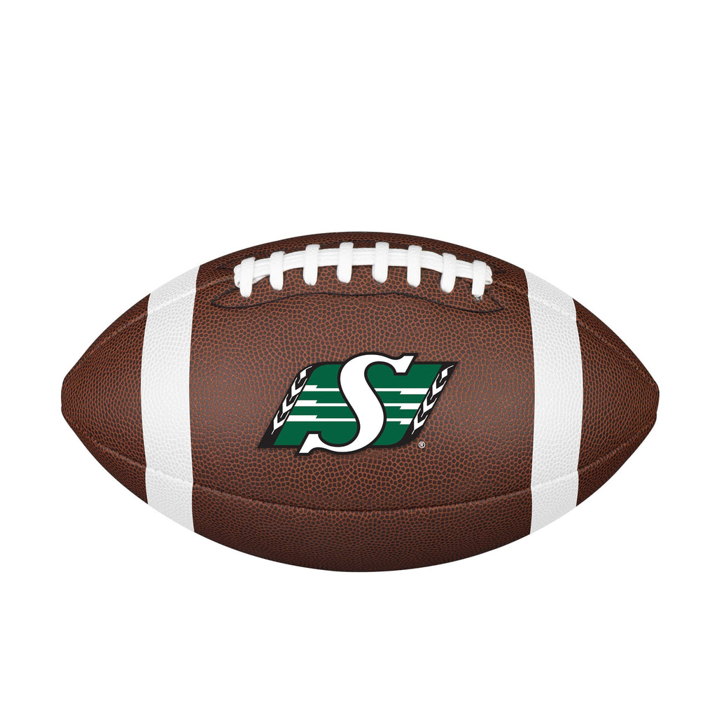 Saskatchewan Roughriders CFL Wilson Backyard Legend Football product image 1, provided for visual reference and product