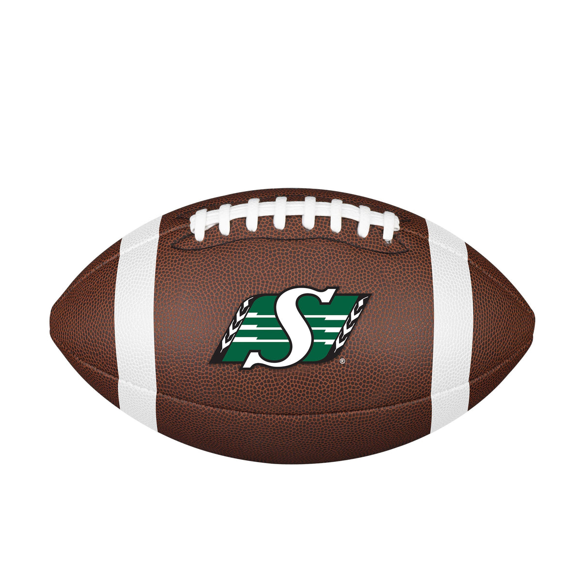 Saskatchewan Roughriders CFL Wilson Backyard Legend Football product image 1, provided for visual reference and product