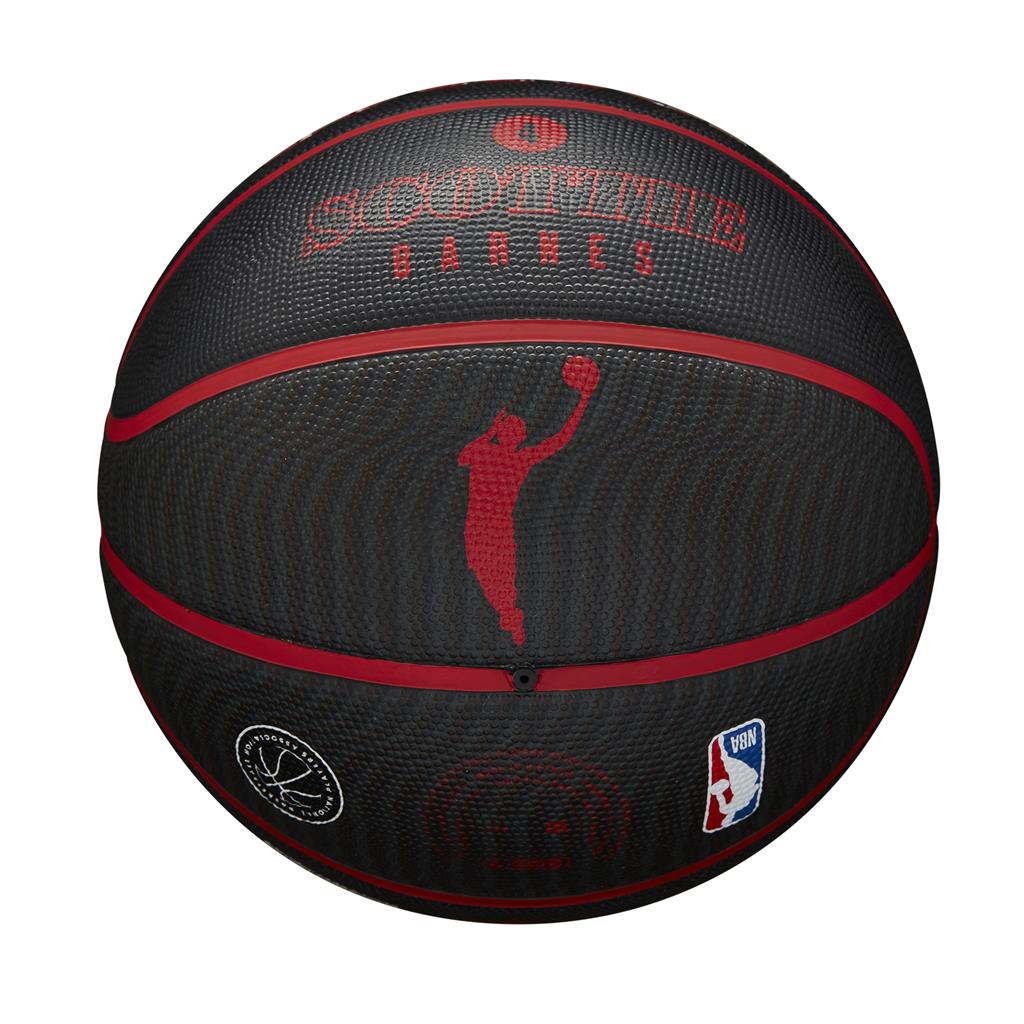 Scottie Barnes Toronto Raptors NBA Wilson Player Icon Basketball product image 2, provided for visual reference and product