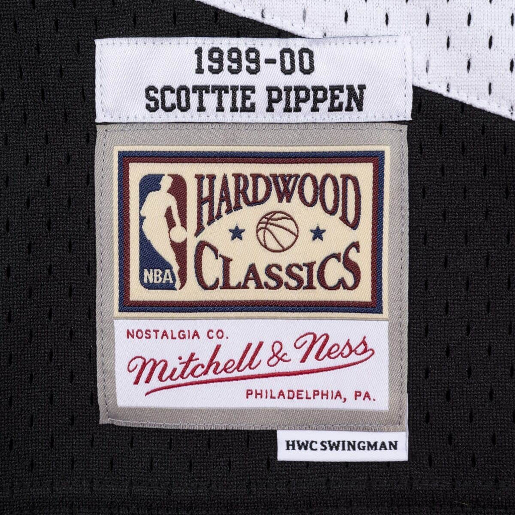 Scottie Pippen Portland Trail Blazers NBA Mitchell & Ness Men Black 1999-00 Hardwood Classics Swingman Jersey product image
