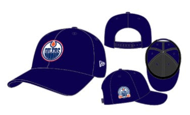 Edmonton Oilers NHL New Era Men Navy 9Seventy 30th Anniversary Stretch Snapback product image 1, provided for visual