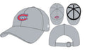 Montreal Canadiens NHL New Era Men Grey 9Twenty Core Classic Adjustable Hat product image 1, provided for visual reference