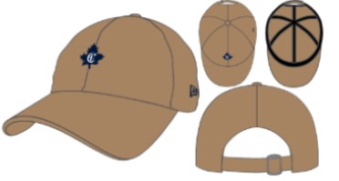Montreal Canadiens NHL New Era Men Khaki 9Twenty Core Classic 1910 Logo Adjustable Hat product image 1, provided for visual