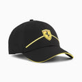 Scuderia Ferrari F1 Puma Men Black Race Snapback Cap product image 1, provided for visual reference and product detail review