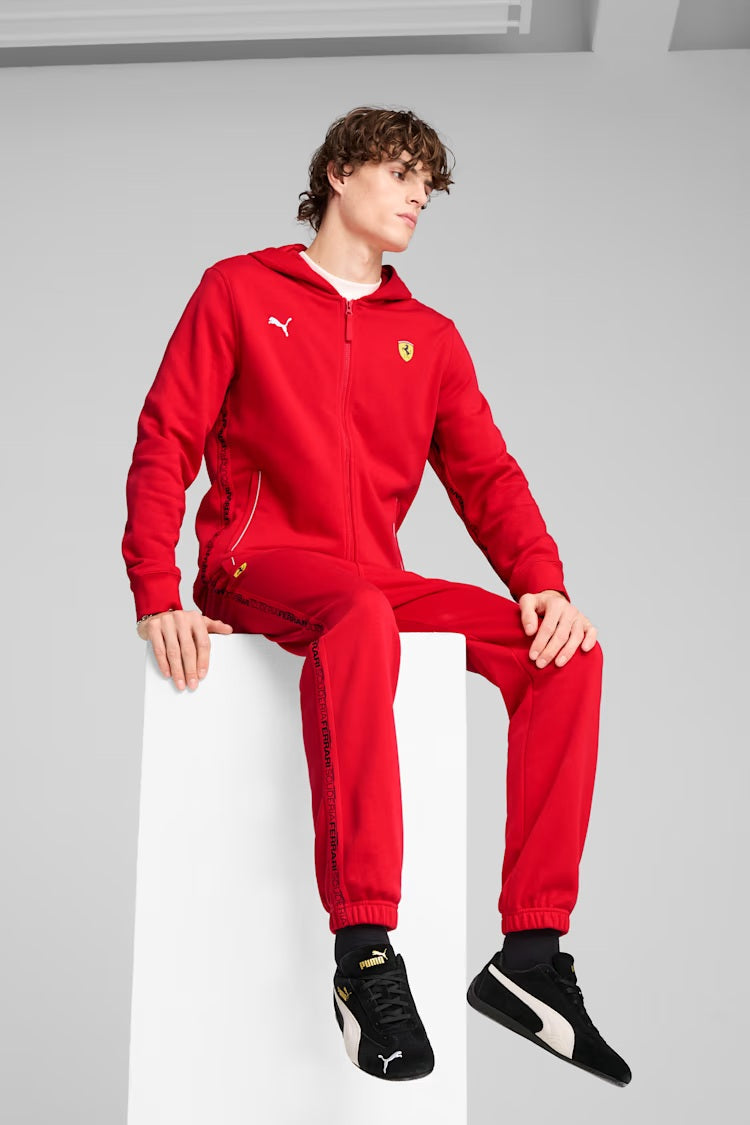 Scuderia Ferrari F1 Puma Men Red Race Sweat Jacket product image 6, provided for visual reference and product detail review