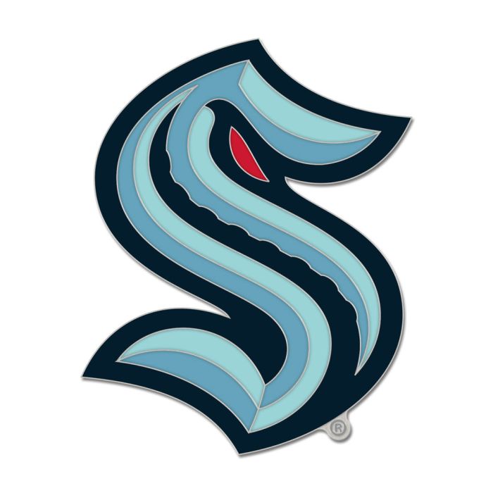 Seattle Kraken NHL WinCraft Collector Enamel Pin product image 1, provided for visual reference and product detail review