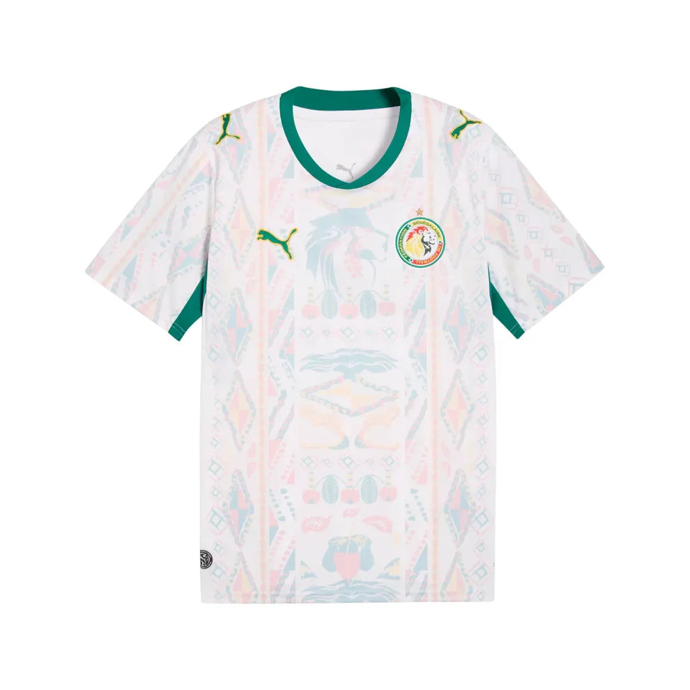 Senegal National Team FIFA Puma Men White 2026 Home Replica Jersey product image 1, provided for visual reference and