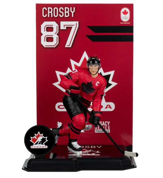 Sidney Crosby Hockey Canada IIHF McFarlane Toys Olympics Legacy Series 7" Action Figure product image 1, provided for visual
